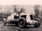 Kirchhoff in Indy Gulf car; photo provided by Joseph Auch.